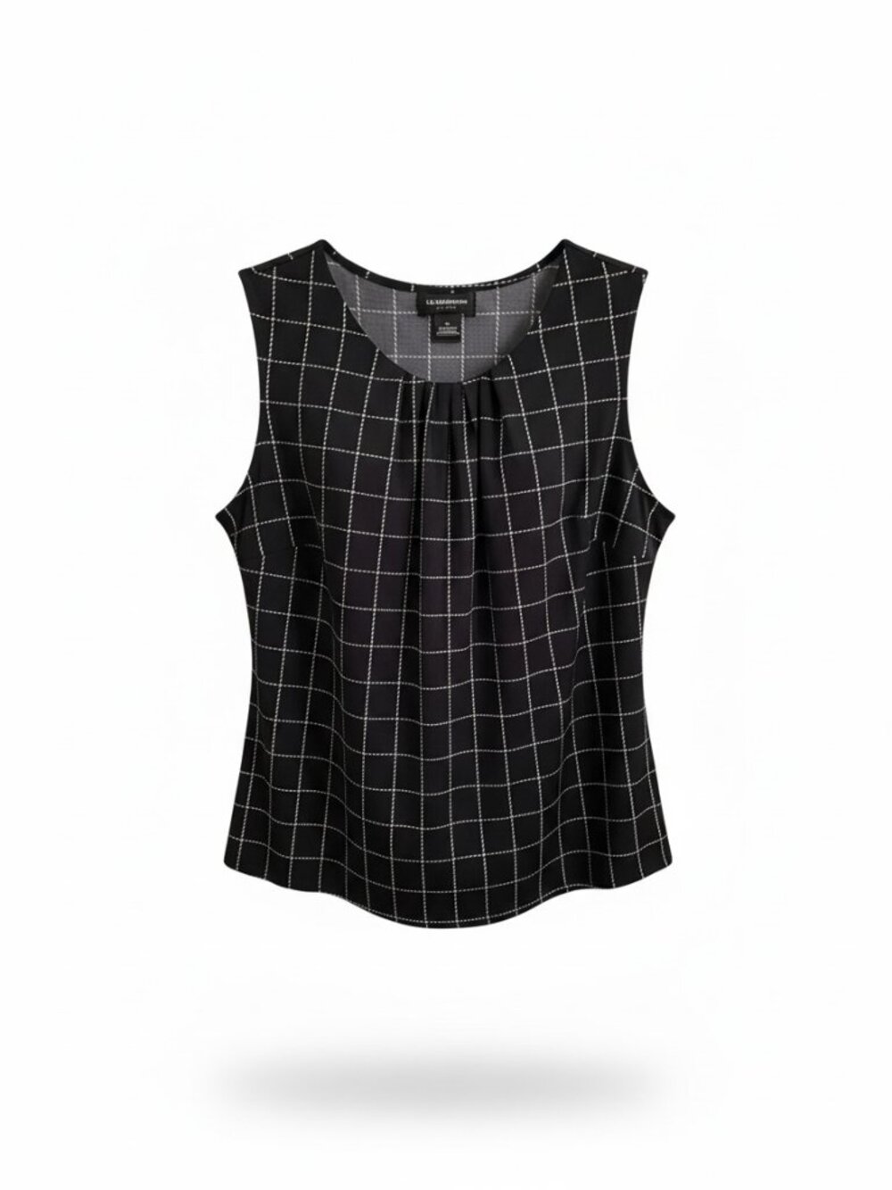 Liz Claiborne Career Black & White Blouuse